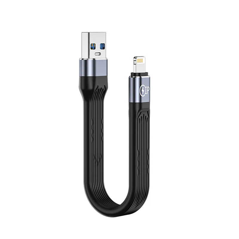 ZEERA FlexUSB Pro 240W USB-C Short Cable | 8K Display, 40Gbps Transfer, USB4 Full-Function, Flexible Flat Design - Image 3