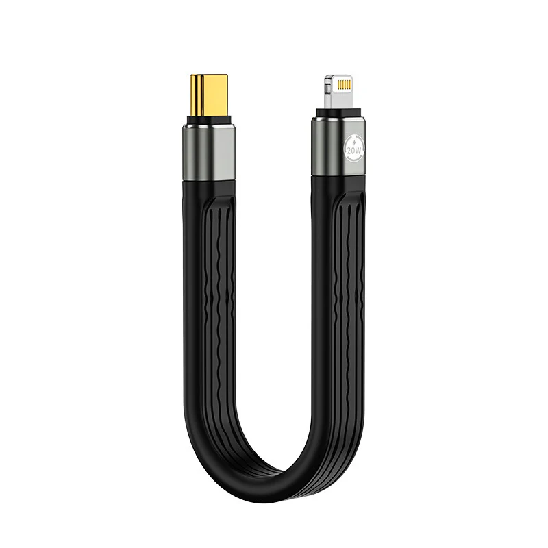 ZEERA FlexUSB Pro 240W USB-C Short Cable | 8K Display, 40Gbps Transfer, USB4 Full-Function, Flexible Flat Design - Image 4