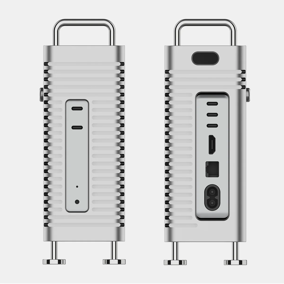 ZEERA MacForge Gen2: CNC Aluminum Stand Mac Pro Case for Mac Mini M4 Pro - Image 6