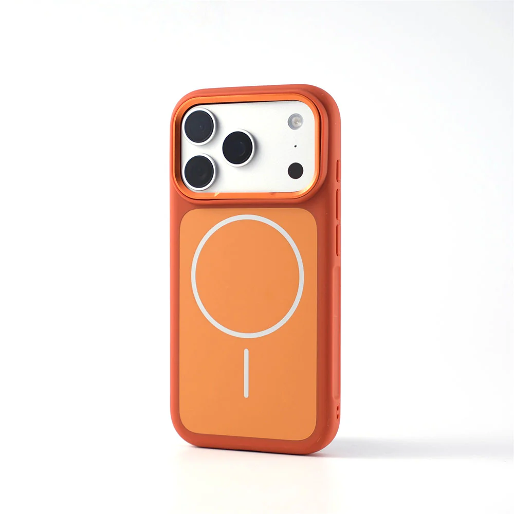 ZEERA MagDuoFrame Pro: MagSafe Case with Two-Tone Shockproof Silicone and PC Back for iPhone 17, 17 Pro Max - Image 4